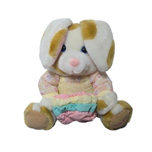 Vintage 1998 Kinderkids Touch-n-Talk Peak-a-Boo Bunny Rabbit Stuffed Animal - Picture 1 of 11